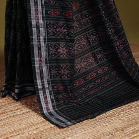 Green - ikat handloom cotton sambalpuri saree 19