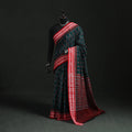 Ikat handloom cotton sambalpuri saree 22 - handcrafted