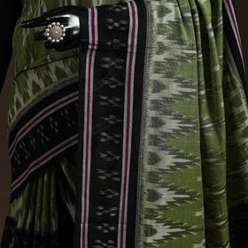 Ikat handloom cotton sambalpuri saree 23 - handcrafted