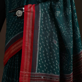 Ikat handloom cotton sambalpuri saree 33 - handcrafted