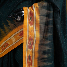 Ikat handloom pure cotton sambalpuri saree 05 - handcrafted