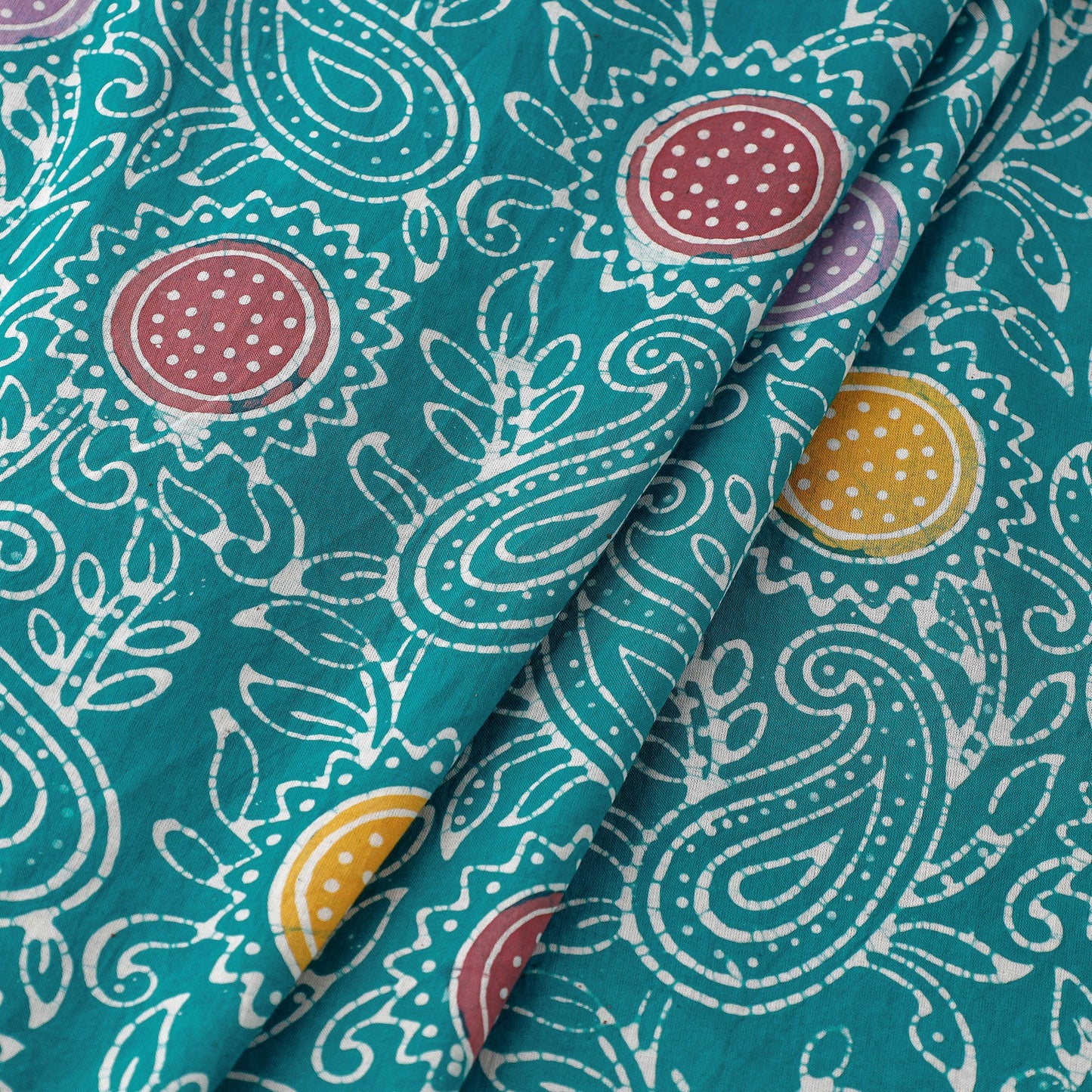 Buy Indonesian Style Batik Printed Cotton Fabric at iTokri.com