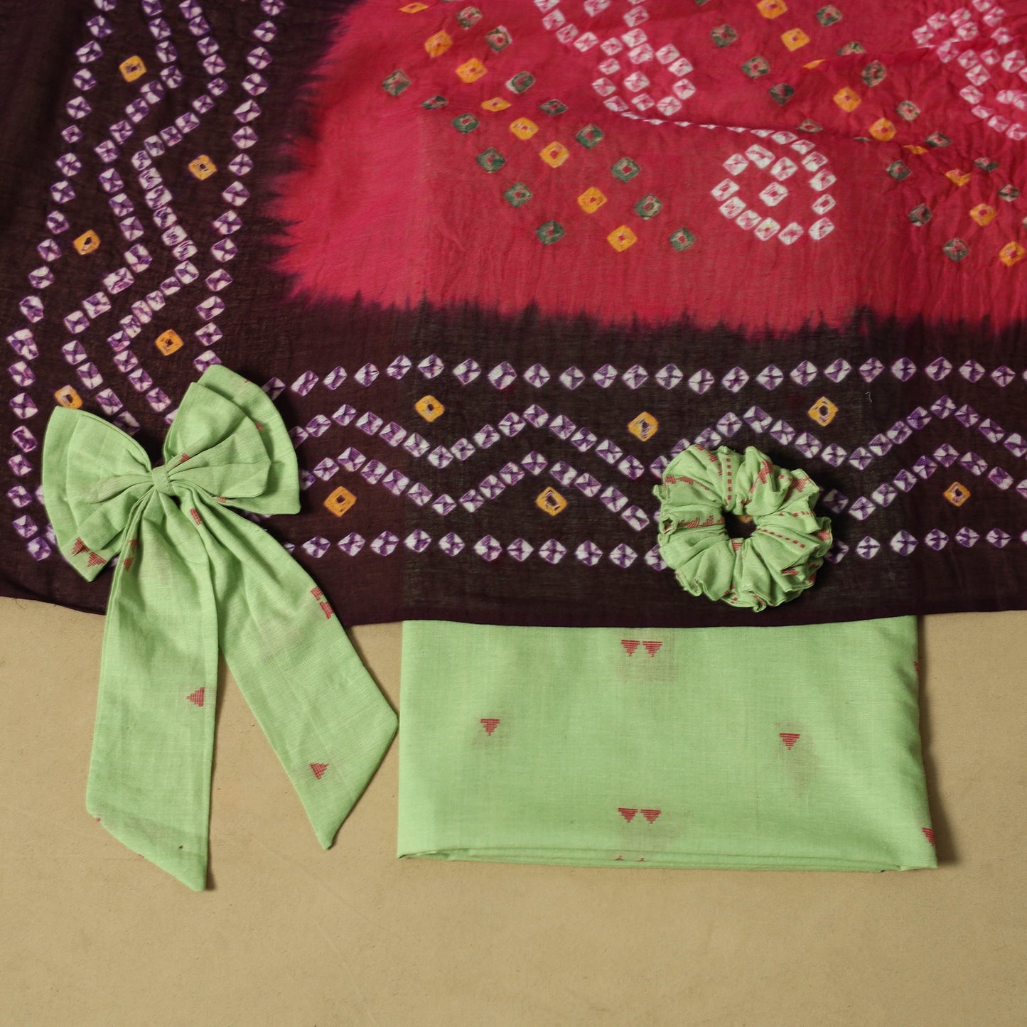 Jacquard cotton 2pc unstitched dress material 05