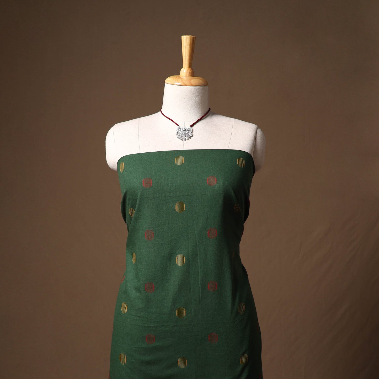 Jacquard cotton 2pc unstitched dress material
