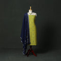 Jacquard cotton 2pc unstitched dress material