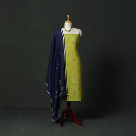 Jacquard cotton 2pc unstitched dress material