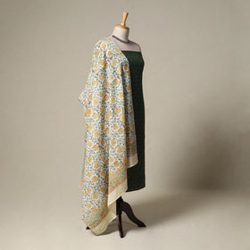 Jacquard cotton 2pc unstitched dress material