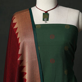 Jacquard cotton 2pc unstitched dress material