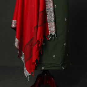 Jacquard cotton 2pc unstitched dress material