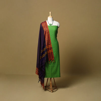 Jacquard cotton 2pc unstitched dress material