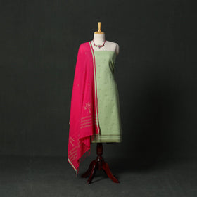 Jacquard cotton 2pc unstitched dress material