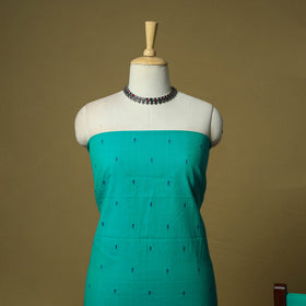 Jacquard cotton 3pc unstitched dress material 08