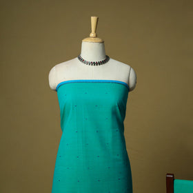 Jacquard cotton 3pc unstitched dress material 09