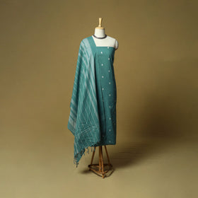 Jacquard cotton 3pc unstitched dress material 31