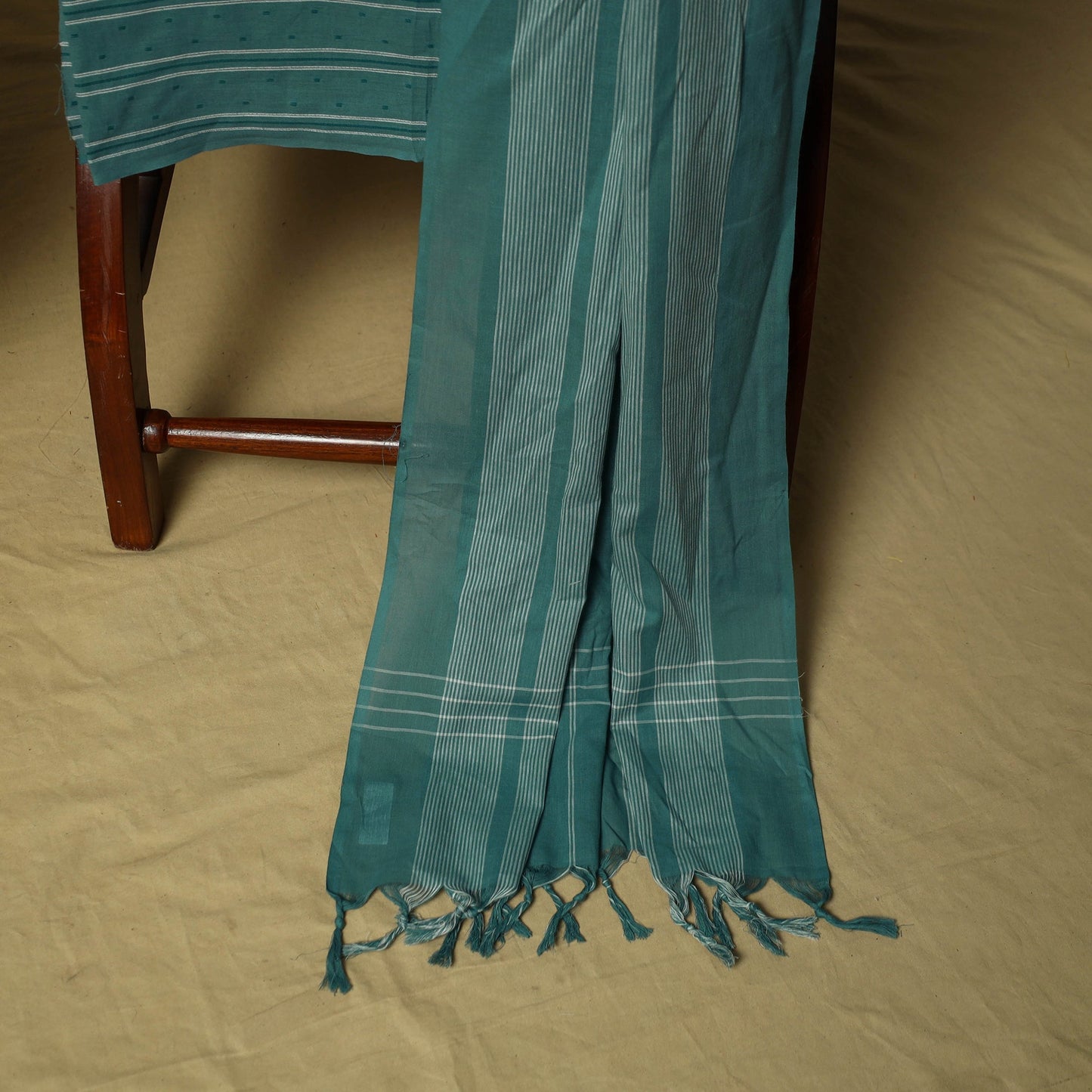Jacquard cotton 3pc unstitched dress material 31