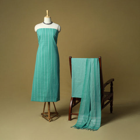 Jacquard cotton 3pc unstitched dress material 38