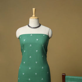 Jacquard cotton 3pc unstitched dress material 42