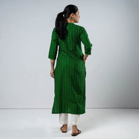 Buy Jacquard Cotton Long Kurta Online l iTokri.com