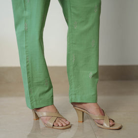 Buy Green Jacquard Cotton Co-Ord Set Online at iTokri.com