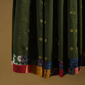 Jacquard patchwork 24 kali cotton long skirt 03