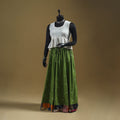 Jacquard patchwork 24 kali cotton long skirt 11