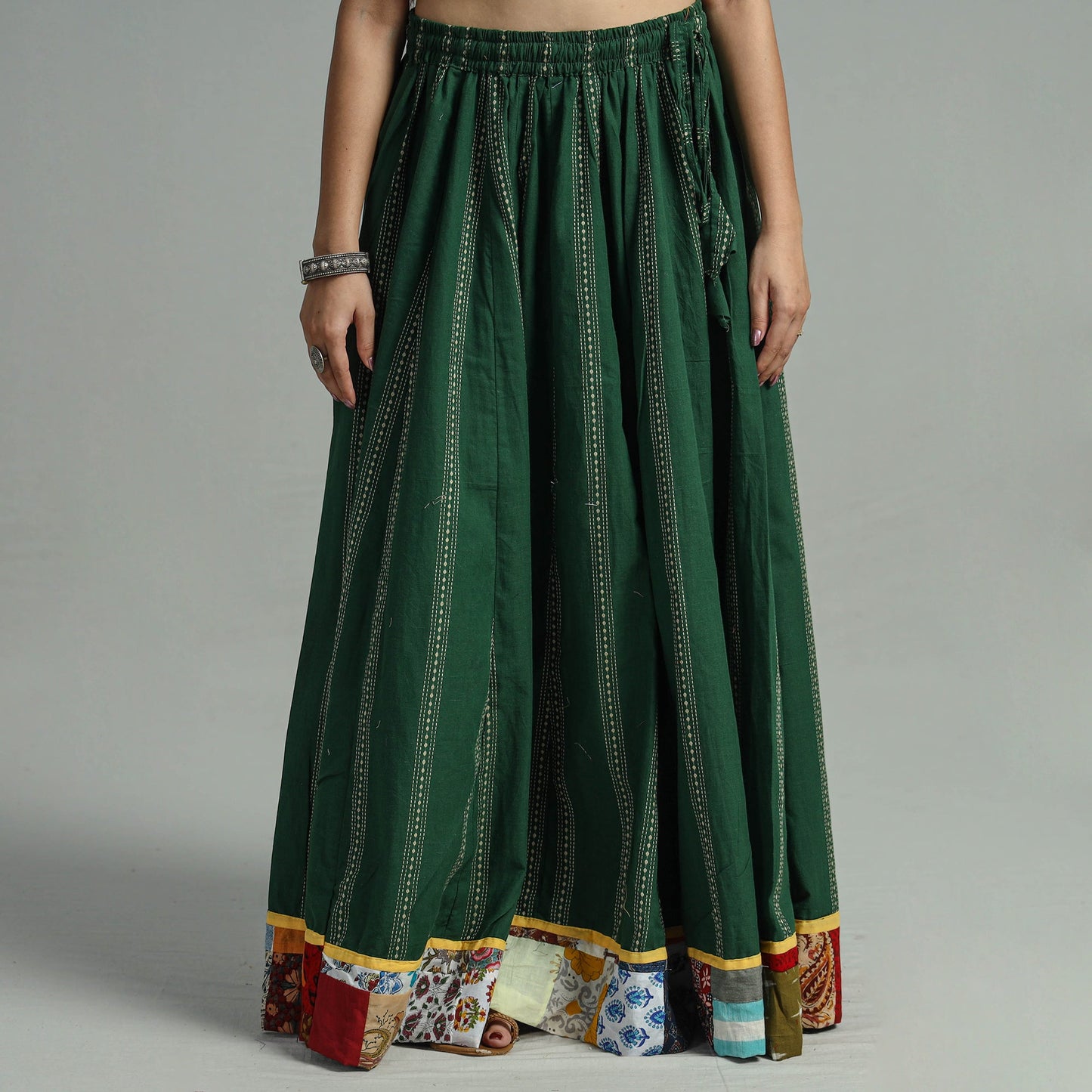  Jacquard Patchwork 24 Kali Cotton Long Skirt 45 