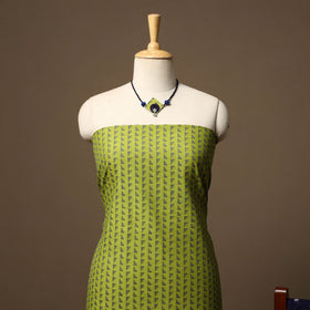 Jacquard weave cotton 2pc unstitched dress material