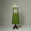 Jacquard weave cotton patchwork unstitched kurta material