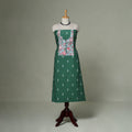 Jacquard weave cotton patchwork unstitched kurta material