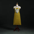 Jacquard weave cotton patchwork unstitched kurta material