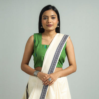 Jacquard Stitched Blouse