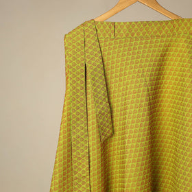 Jacquard weave cotton wrap around skirt 10 - handcrafted