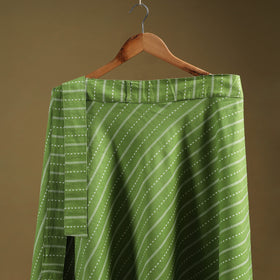 Jacquard weave cotton wrap around skirt 10 - handcrafted