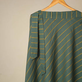 Jacquard weave cotton wrap around skirt 14 - handcrafted