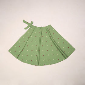 Jacquard weave cotton wrap around skirt 18 - handcrafted