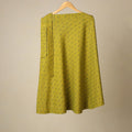 Jacquard weave cotton wrap around skirt 26 - handcrafted