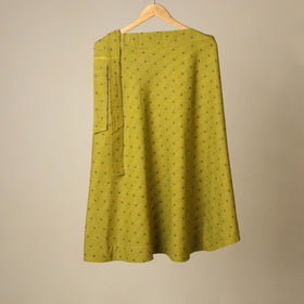 Jacquard weave cotton wrap around skirt 26 - handcrafted