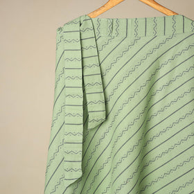 Blue - jacquard weave cotton wrap around skirt 38