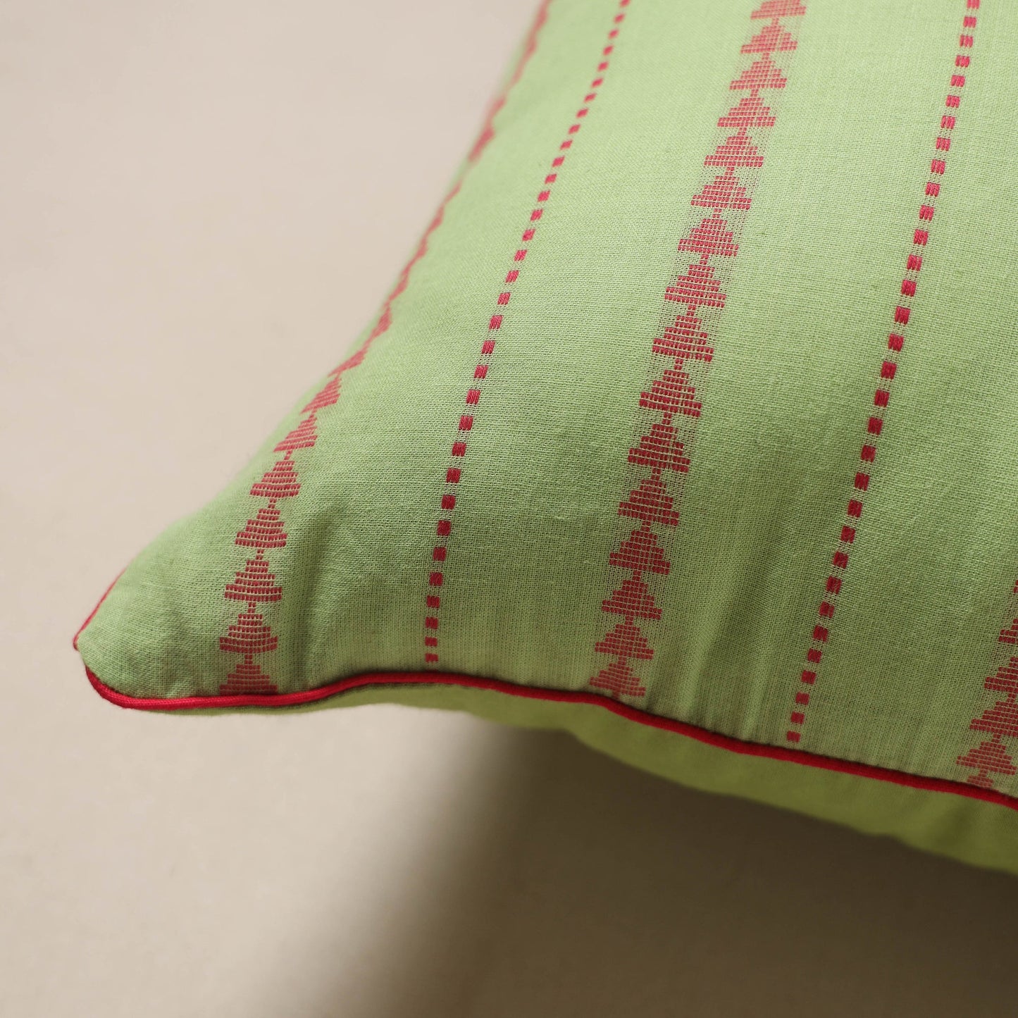 Jacquard weave cushion cover 27 - handcrafted