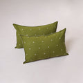 Jacquard weave pillow cover (set of 2) 10 - handcrafted