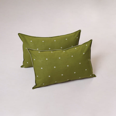 Jacquard weave pillow cover (set of 2) 10 - handcrafted