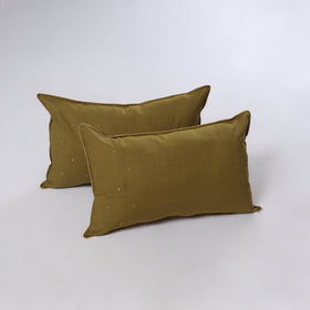 Jacquard weave pillow cover (set of 2) 22 - handcrafted