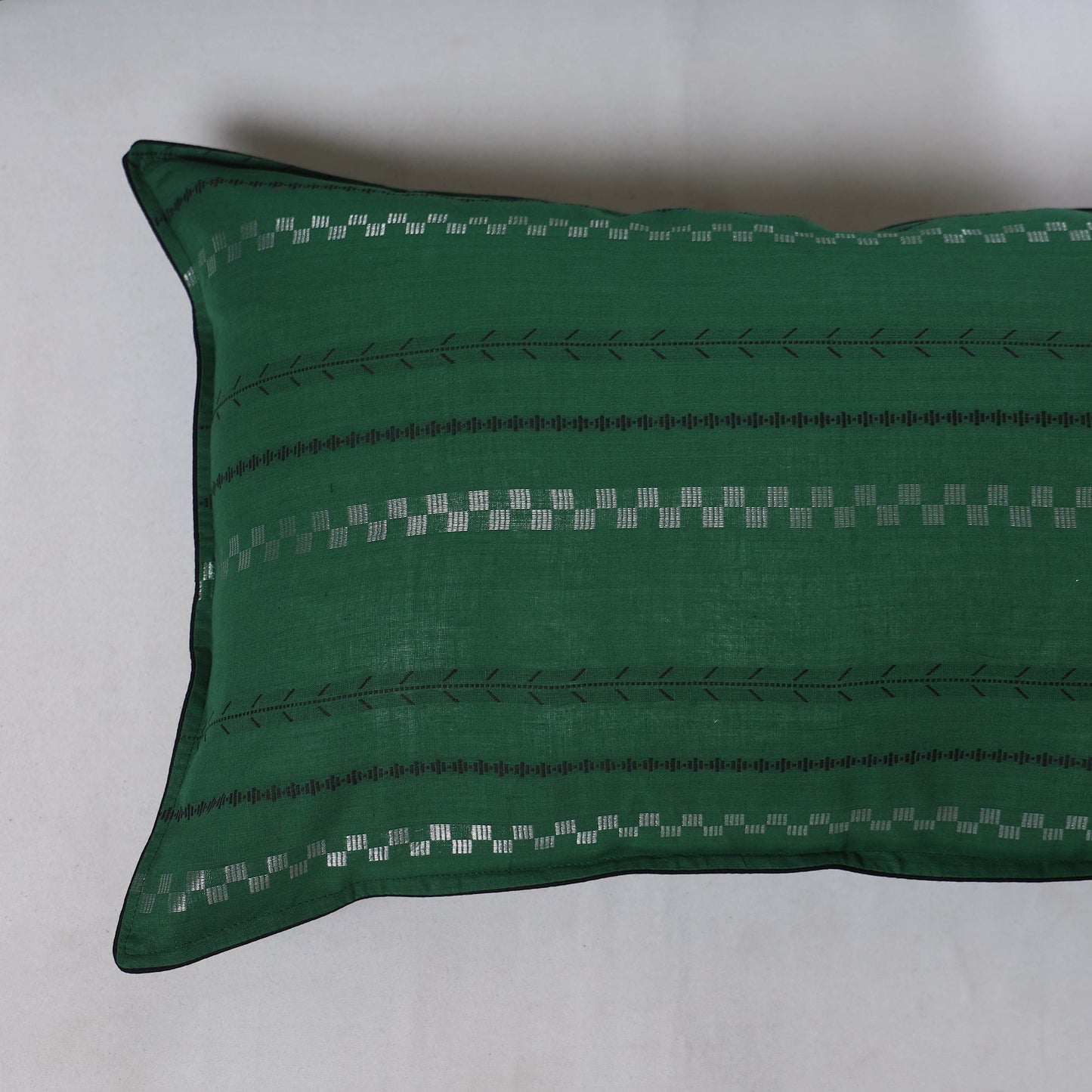 Jacquard weave pillow cover (set of 2) 25 - handcrafted