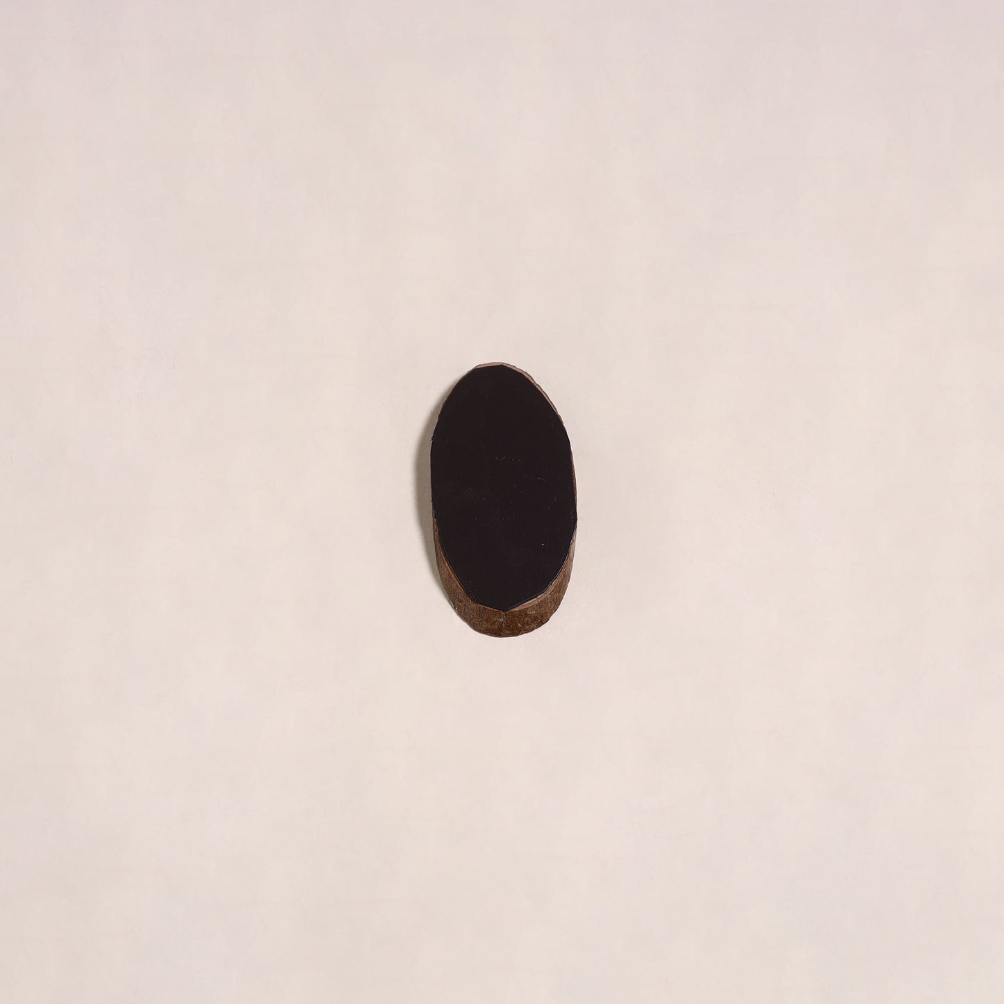 Jamini roy handpainted wooden fridge magnet 08 - handcrafted