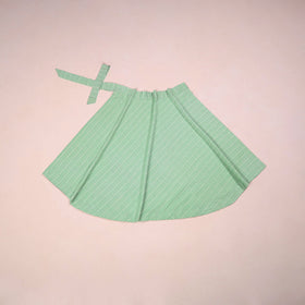 Blue - jhiri handloom cotton wrap around skirt 42