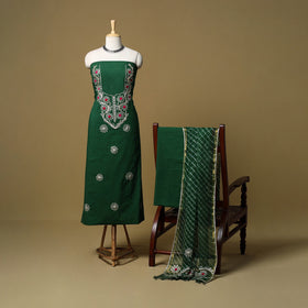 Kacchi gota patti work natural dyed pure cotton 3pc