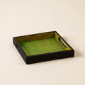 Green Kadam Haat Handmade Bamboo Square Tray - Small