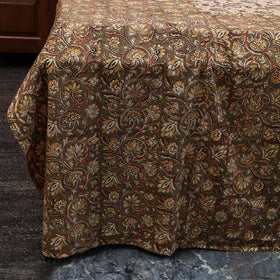Kalamkari patchwork cotton bedsheet set 29 - handcrafted
