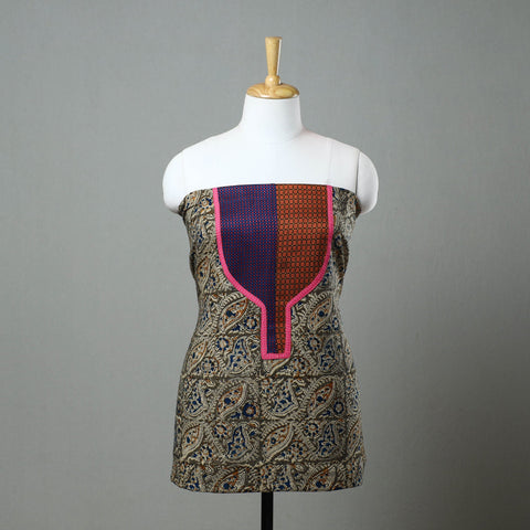  Green Kalamkari Kurta Material Online in India