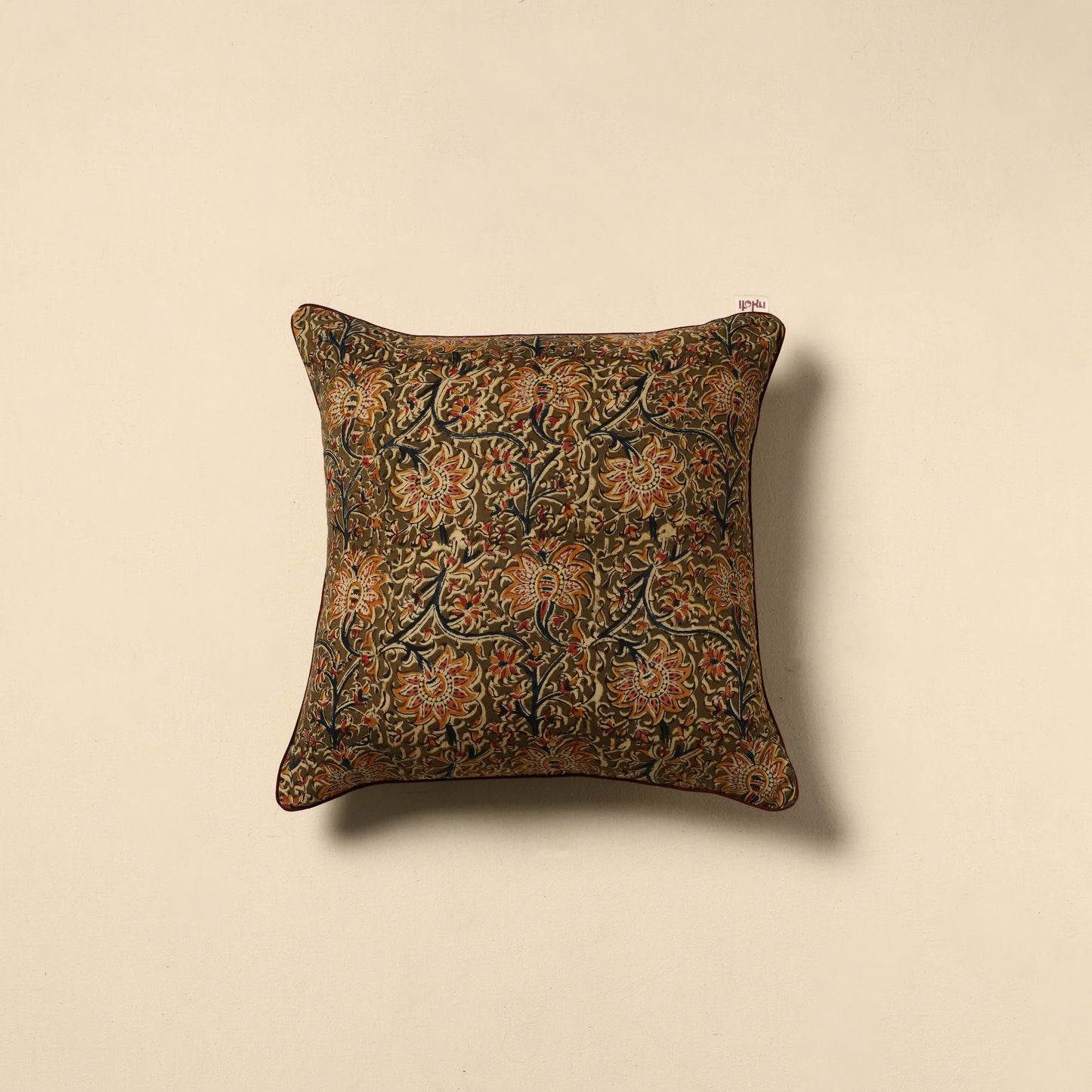 Kalamkari cushion cover 54 - handcrafted
